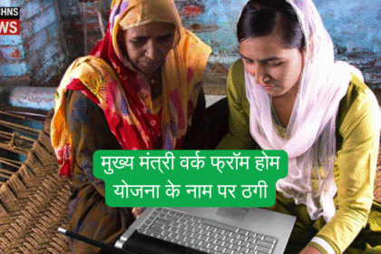 मुख्य मंत्री वर्क फ्रॉम होम योजना के नाम पर ठगी